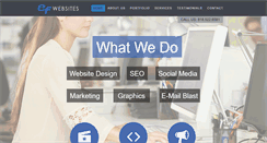 Desktop Screenshot of efwebsites.com